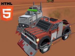 Car Crash Pixel Demolition Derby Game