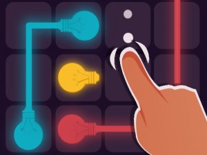 Connect Glow Puzzle Game Online