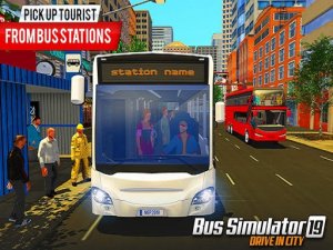 US City Pick Passenger Bus Simulator Online Game