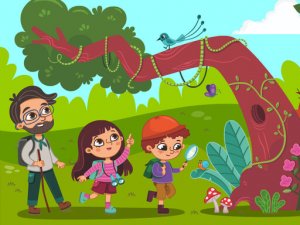 Jungle Hidden Objects Puzzle Game