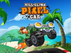 Hill Climb Pixel Car Offroad Racing Game