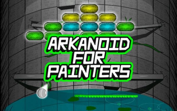 Arkanoid for Painters: Creative Block Breaker Puzzle Game Online