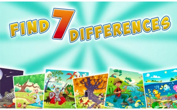 Find Seven Differences - Spot the Difference Puzzle Game