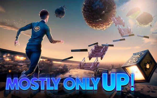 Mostly Only Up Obby Parkour Game