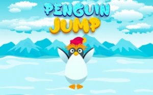 Penguin Snow Leap