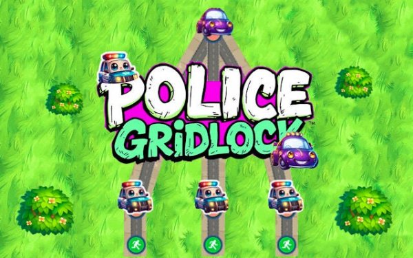 Police Gridlock: Trap the Thief Puzzle Game Online