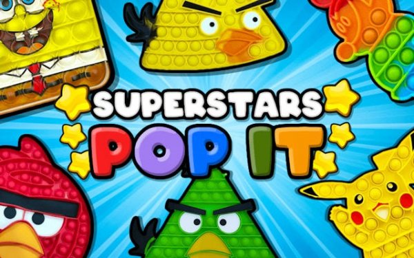 Pop It Superstars: Bubble Popping Puzzle Game Online
