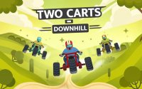 Two Carts Downhill: Dual Racing Challenge Online Game