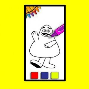 Grimace Coloring Book Online Game